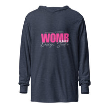 Load image into Gallery viewer, A Woman&#39;s Womb is God&#39;s Design Studio - Hooded long-sleeve tee