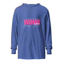 Load image into Gallery viewer, A Woman&#39;s Womb is God&#39;s Design Studio - Hooded long-sleeve tee