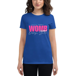 The Woman's Womb is God Design Studio - Women's short sleeve t-shirt