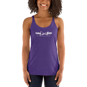 Unlimited - With God all things are Possible - Women's Racerback Tank